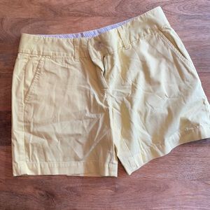 LOFT yellow shorts